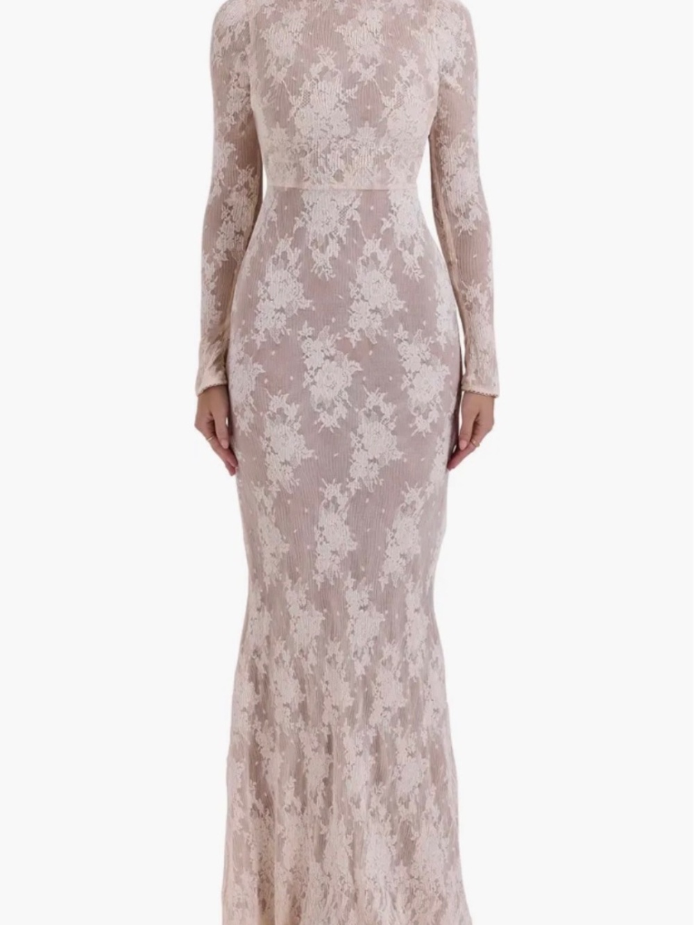House of CB Lace Gown